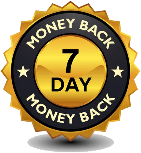 7 day money back guarantee
